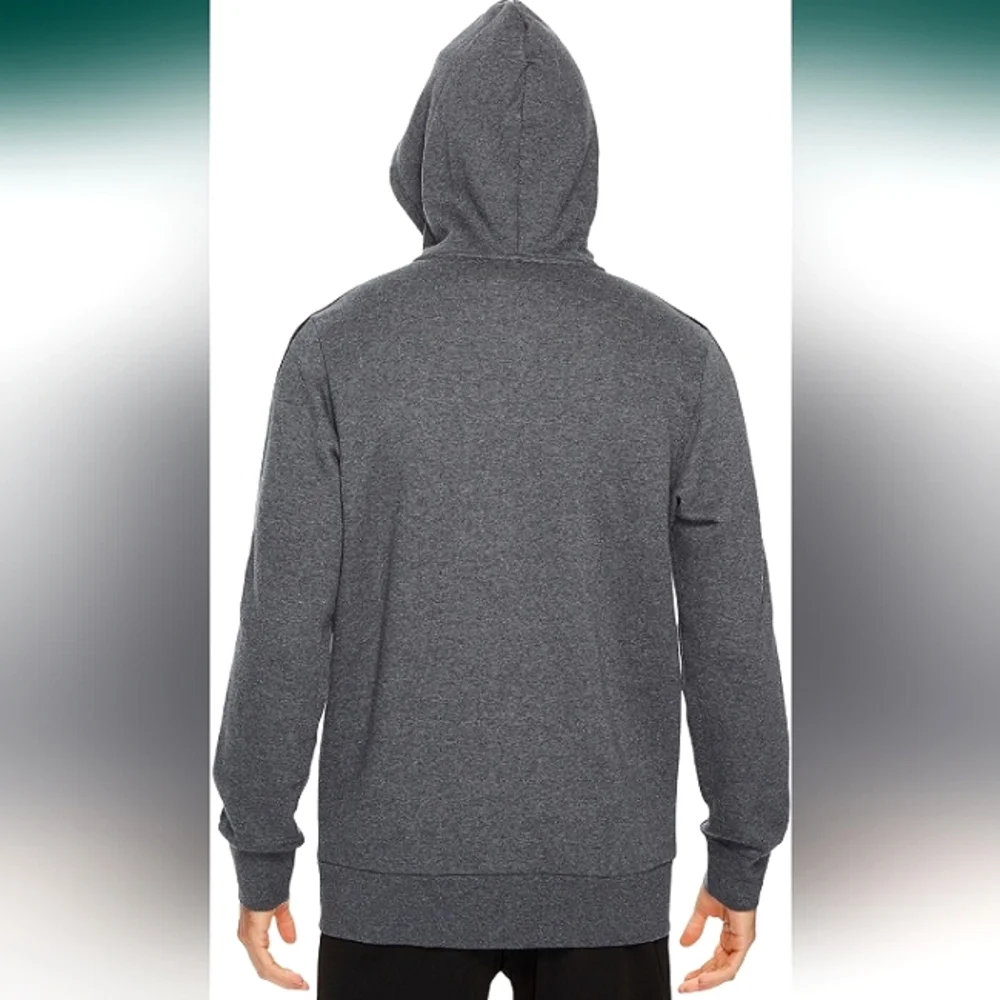 Men's Adidas Essentials 3-Stripe Fleece Hoodie - Size XL
